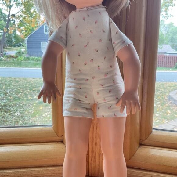 Vintage Fisher Price 1970s My Friend Mandy Doll Blond Hair Blue Eyes 16" - Picture 5 of 9